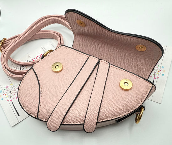 Pink Saddle Bag