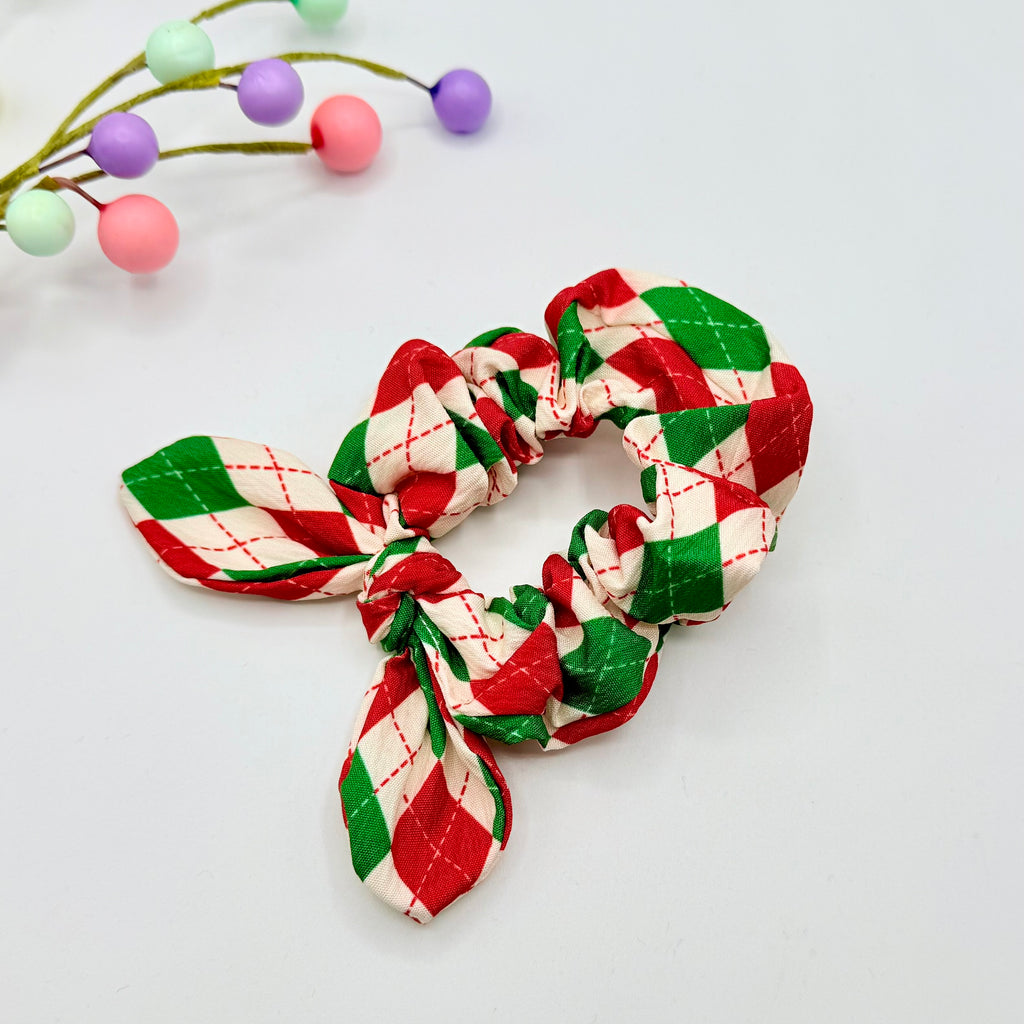 Christmas Diamonds Hair Scrunchie Hair scrunchies