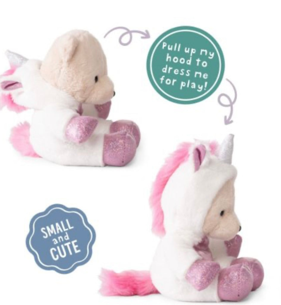Adorable Unicorn Dress Up Teddy Bear Soft toys