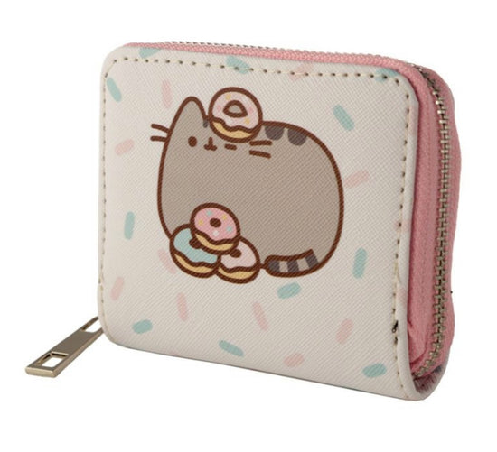 Load image into Gallery viewer, Pusheen Foodie Cat Zip Around Small Wallet Purse in
