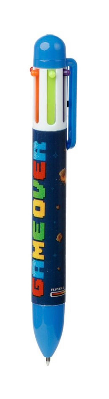 Load image into Gallery viewer, Game Over Multi Coloured Writing Pen - Select your colour
