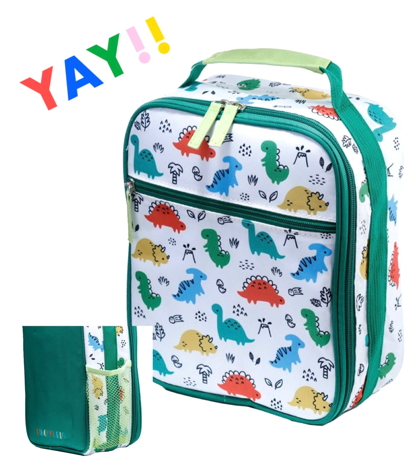 Kids Case Cool Bag Lunch Bag Dinosauria Jr