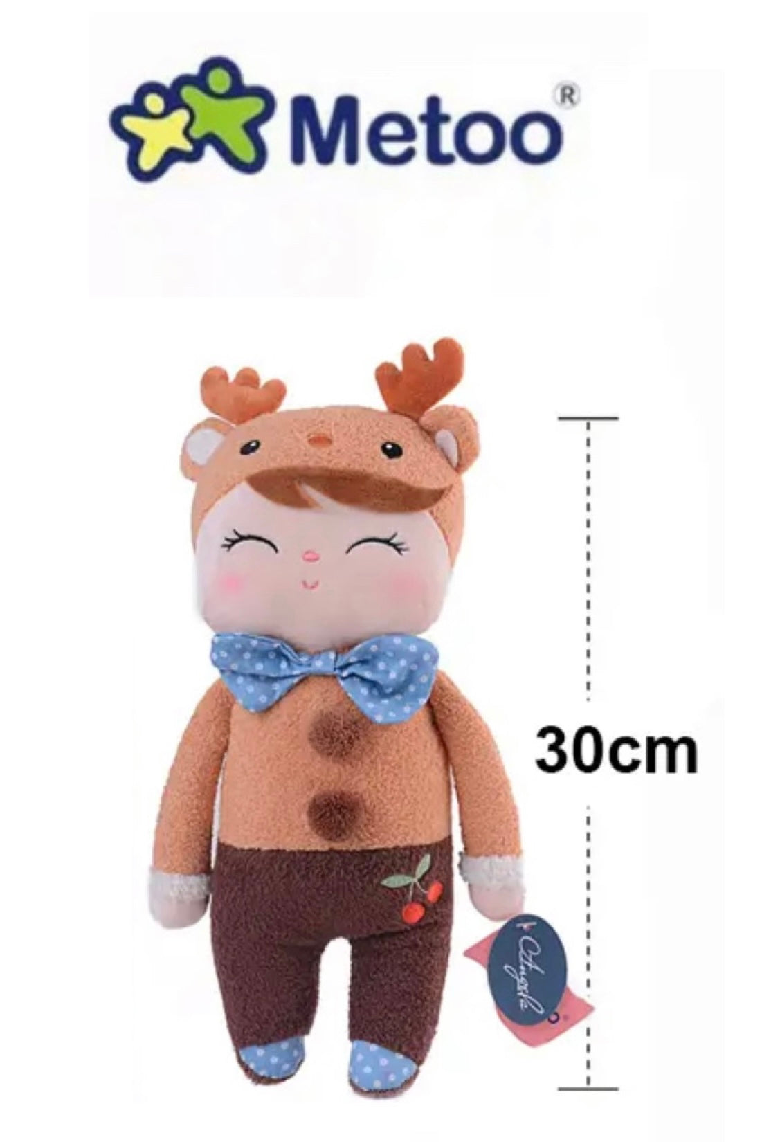 Metoo Christmas Soft Plush - Reindeer Boy