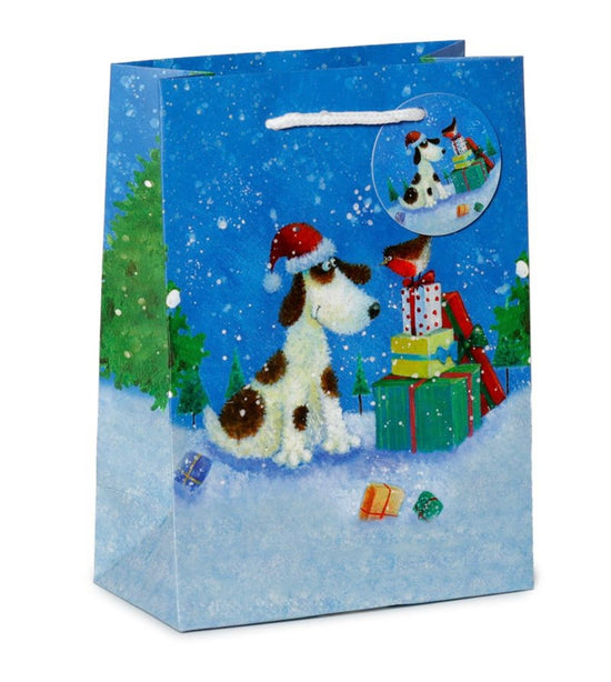 Christmas Jan Pashley Dog Gift Bag