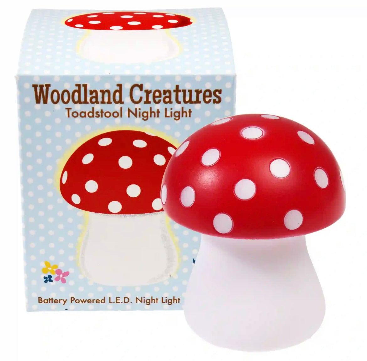 Load image into Gallery viewer, Night Light - Red Toadstool - Rex Of London
