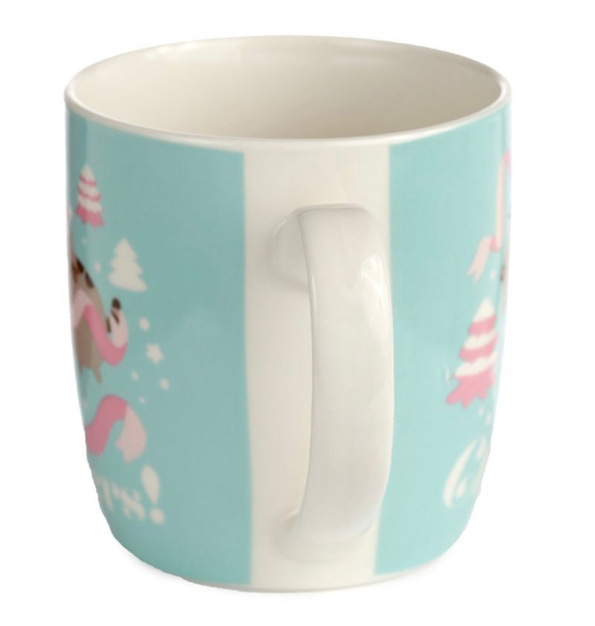 Christmas Pusheen the Cat Porcelain Mug no