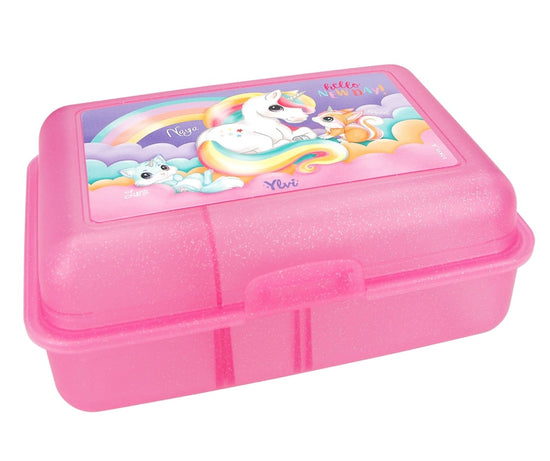 Ylvi Unicorn Glitter Lunch Box