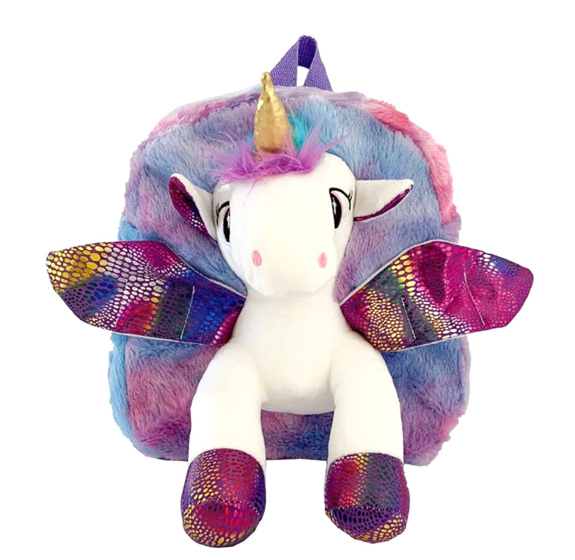 Load image into Gallery viewer, Unicorn Plush Backpack - Select Your Colour
