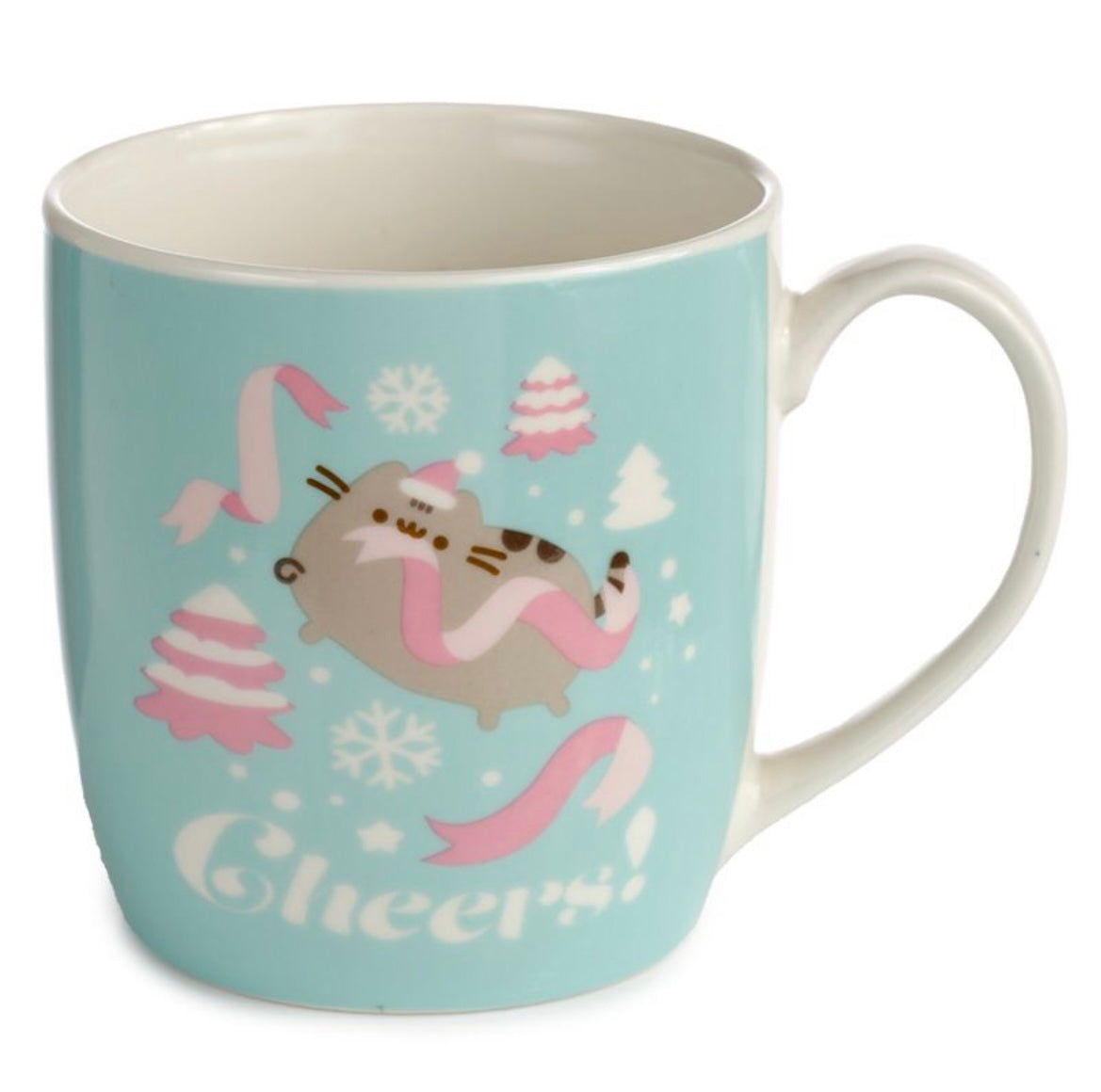 Christmas Pusheen the Cat Porcelain Mug no