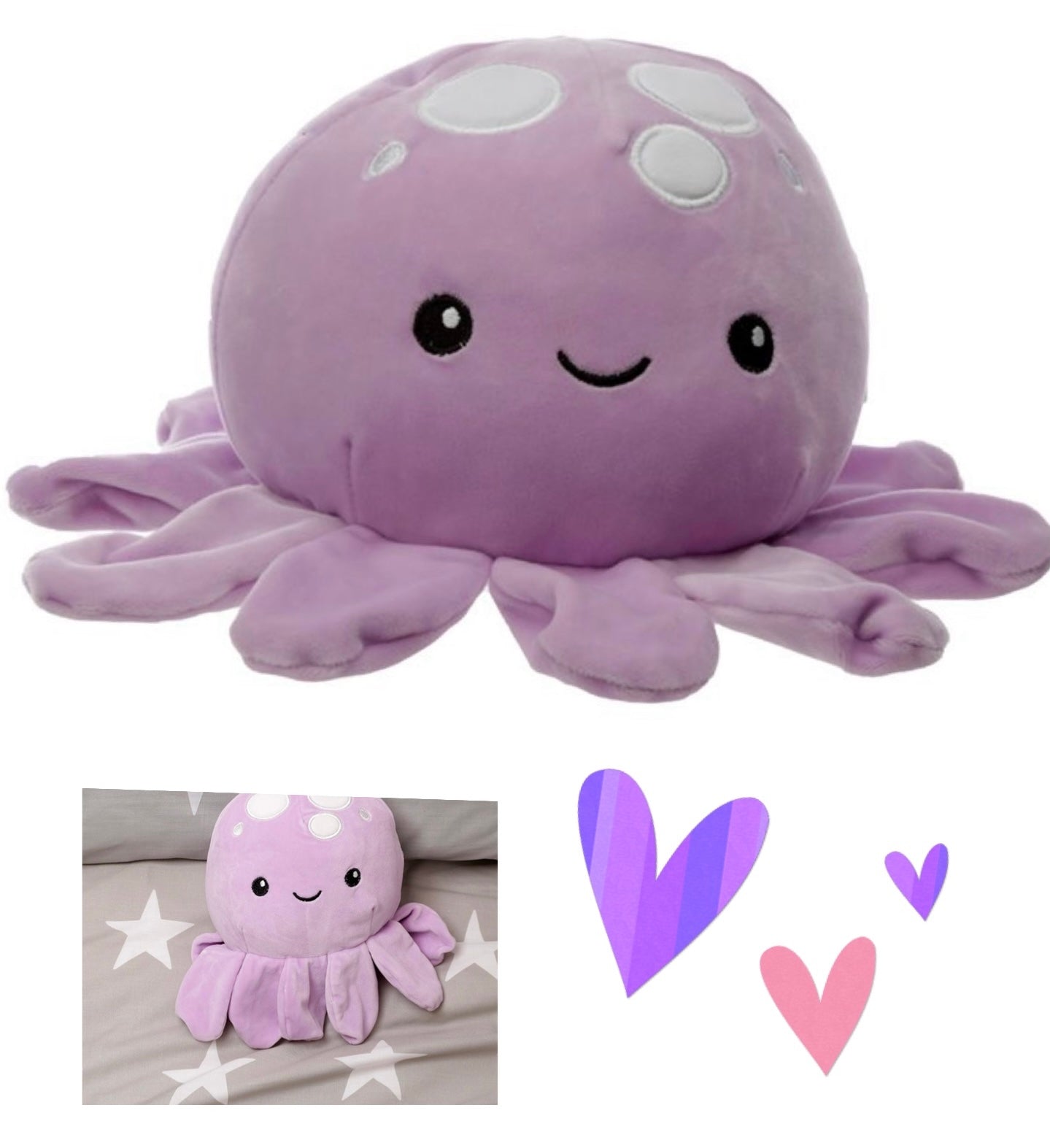 Large Adoramals Wendy The Octopus Squeezies Plush