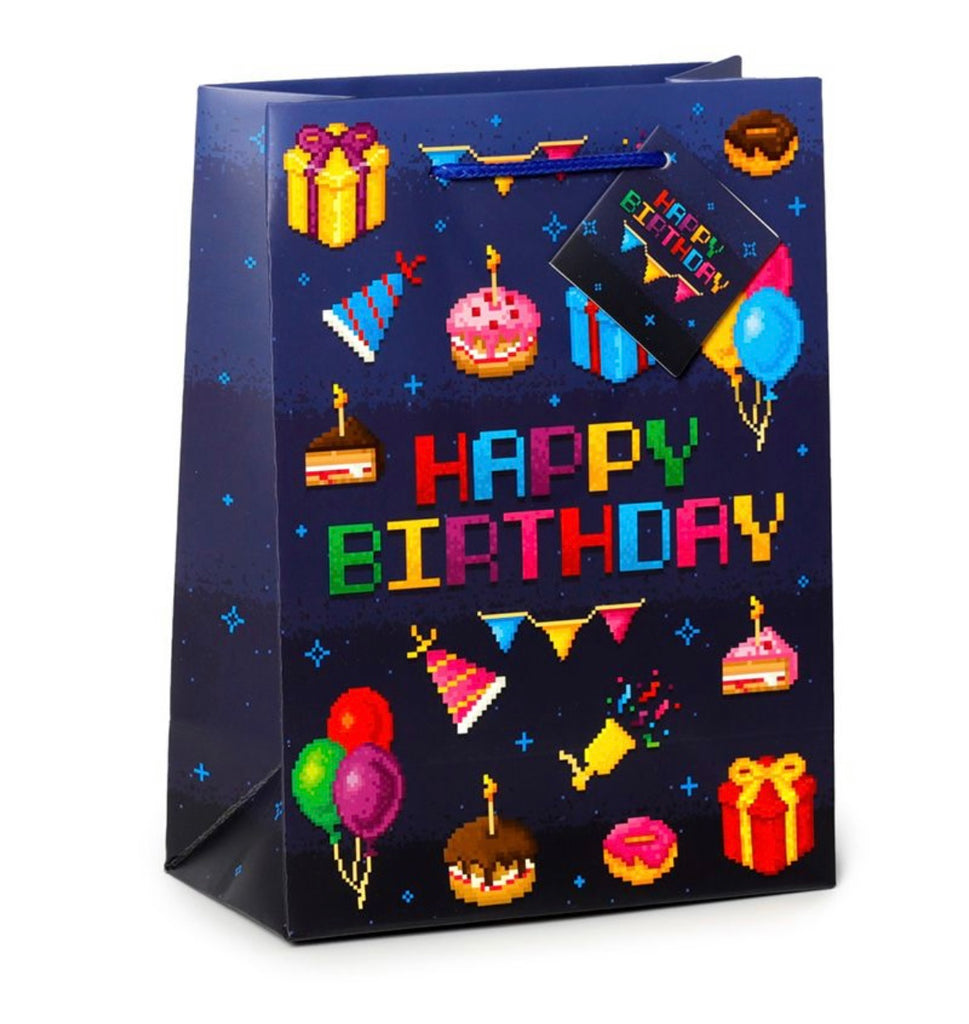 Happy Birthday Gamer Gift Bag Gift Bags