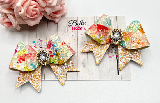 Pixie Sparkle Hair Bow Set