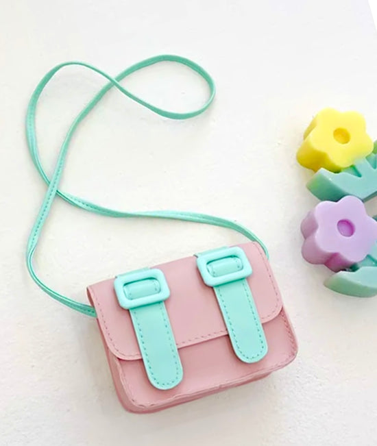 Load image into Gallery viewer, Mint/pink Satchel Bag
