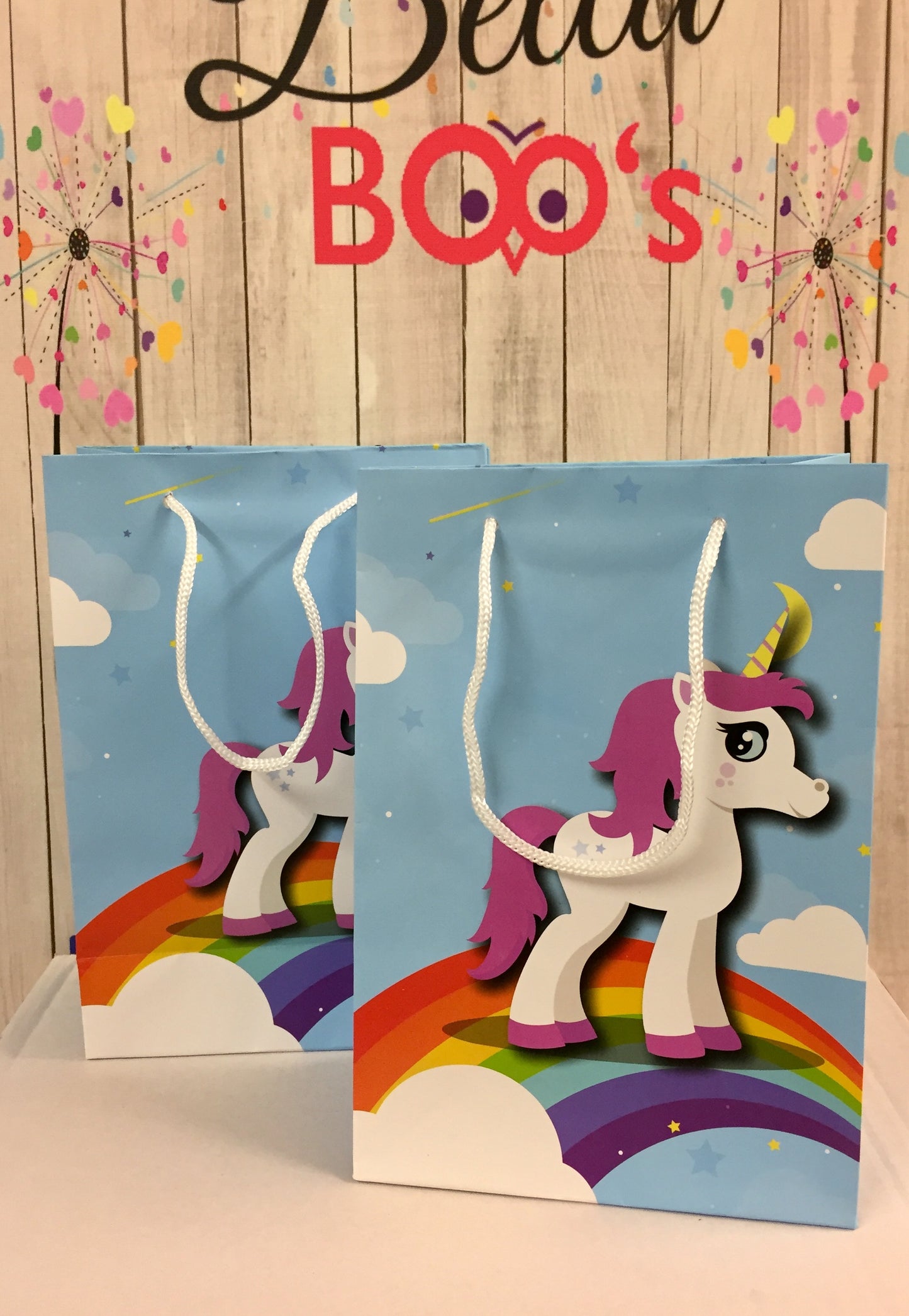 Rainbow Unicorn Gift Bag