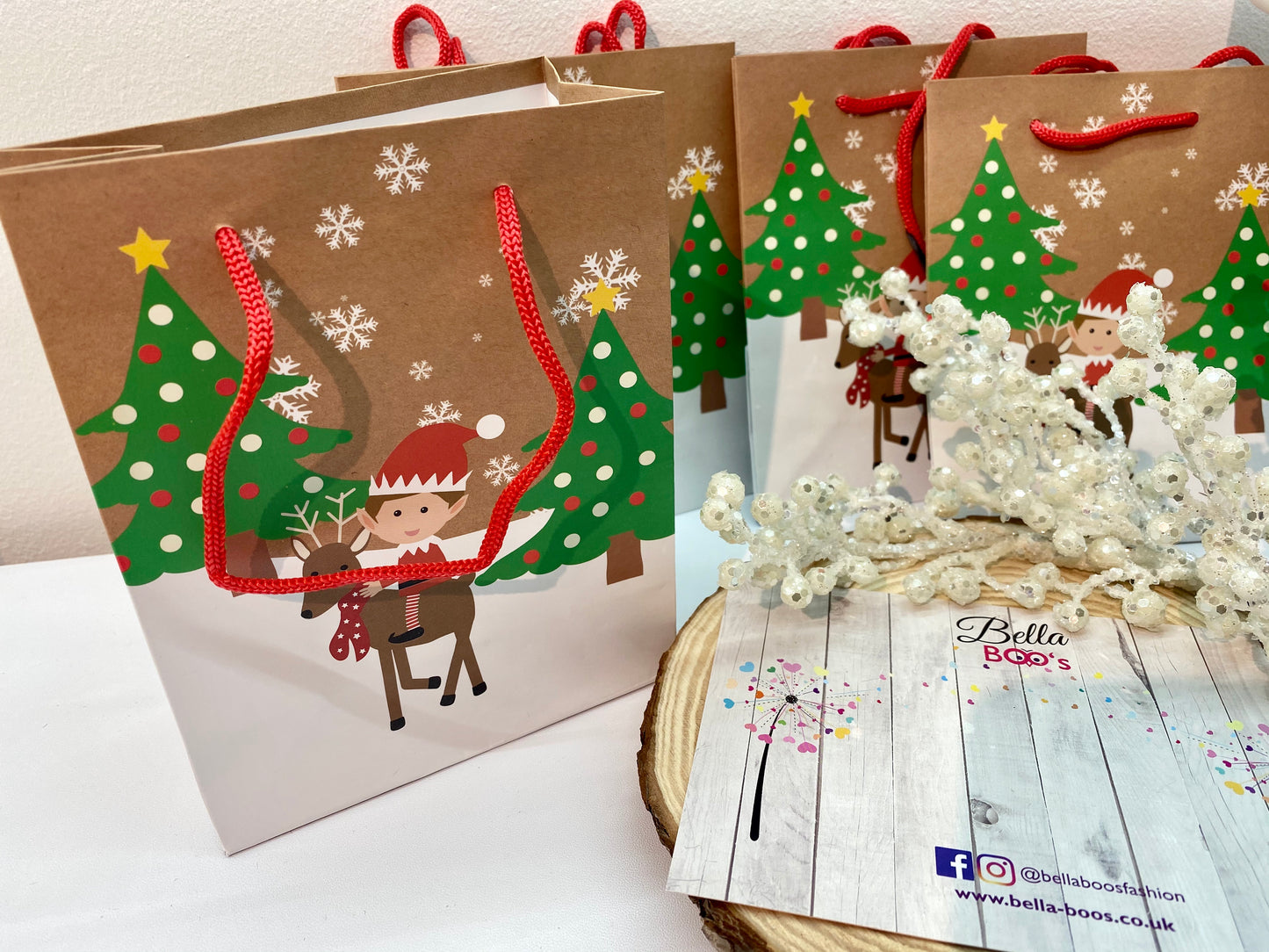 Christmas Gift Bag - Small Elf