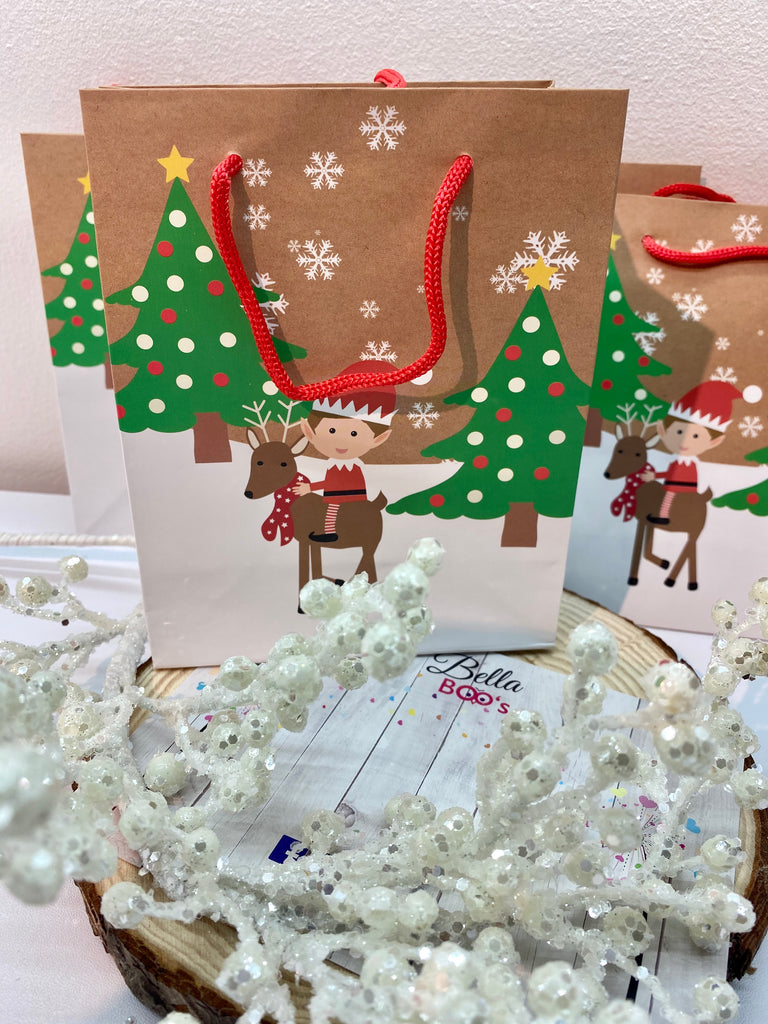 Christmas Gift Bag - Small Elf Gift Bags