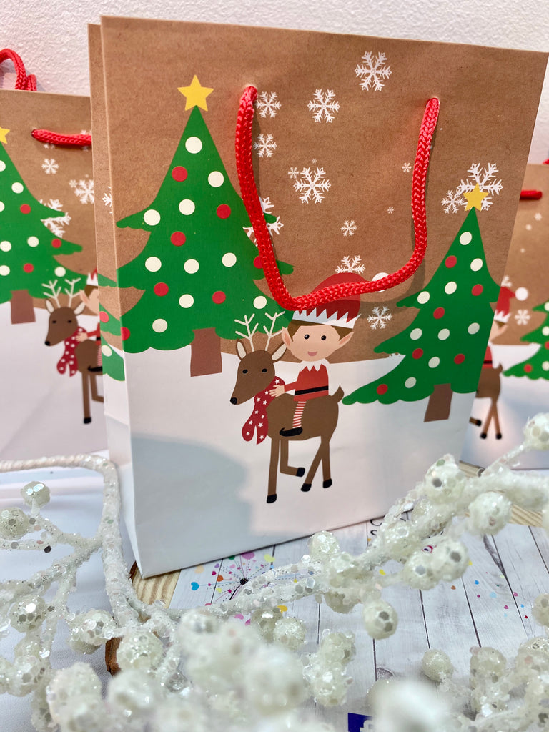 Christmas Gift Bag - Small Elf Gift Bags
