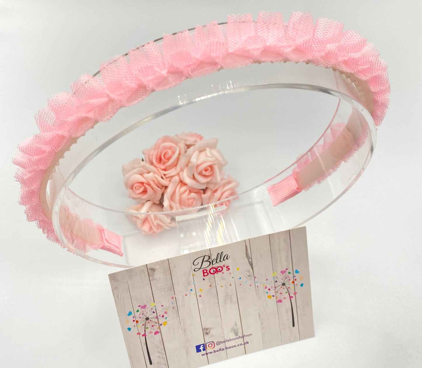 Load image into Gallery viewer, Tulle Ruffle Hair Band
