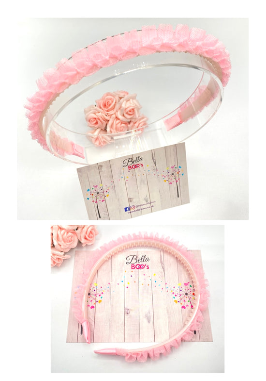 Load image into Gallery viewer, Tulle Ruffle Hair Band
