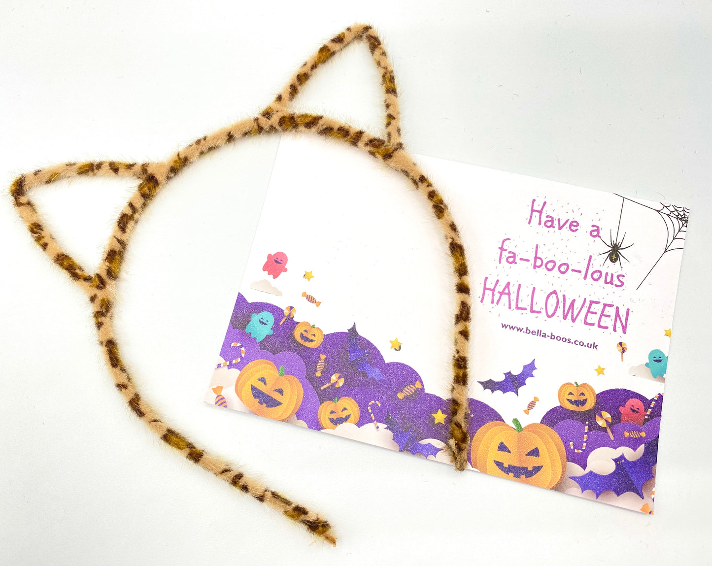 Halloween Furry Cat Ears Hair Band