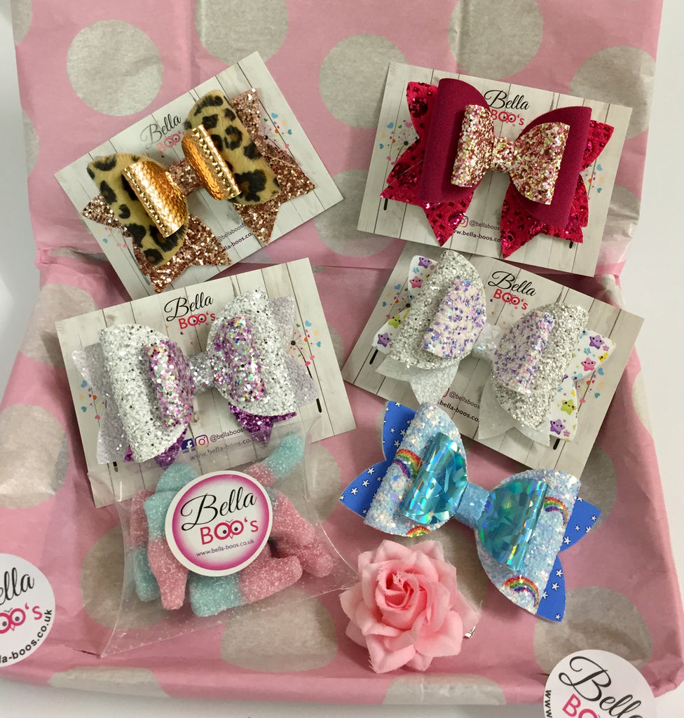 Surprise Bow Box Hair Bows
