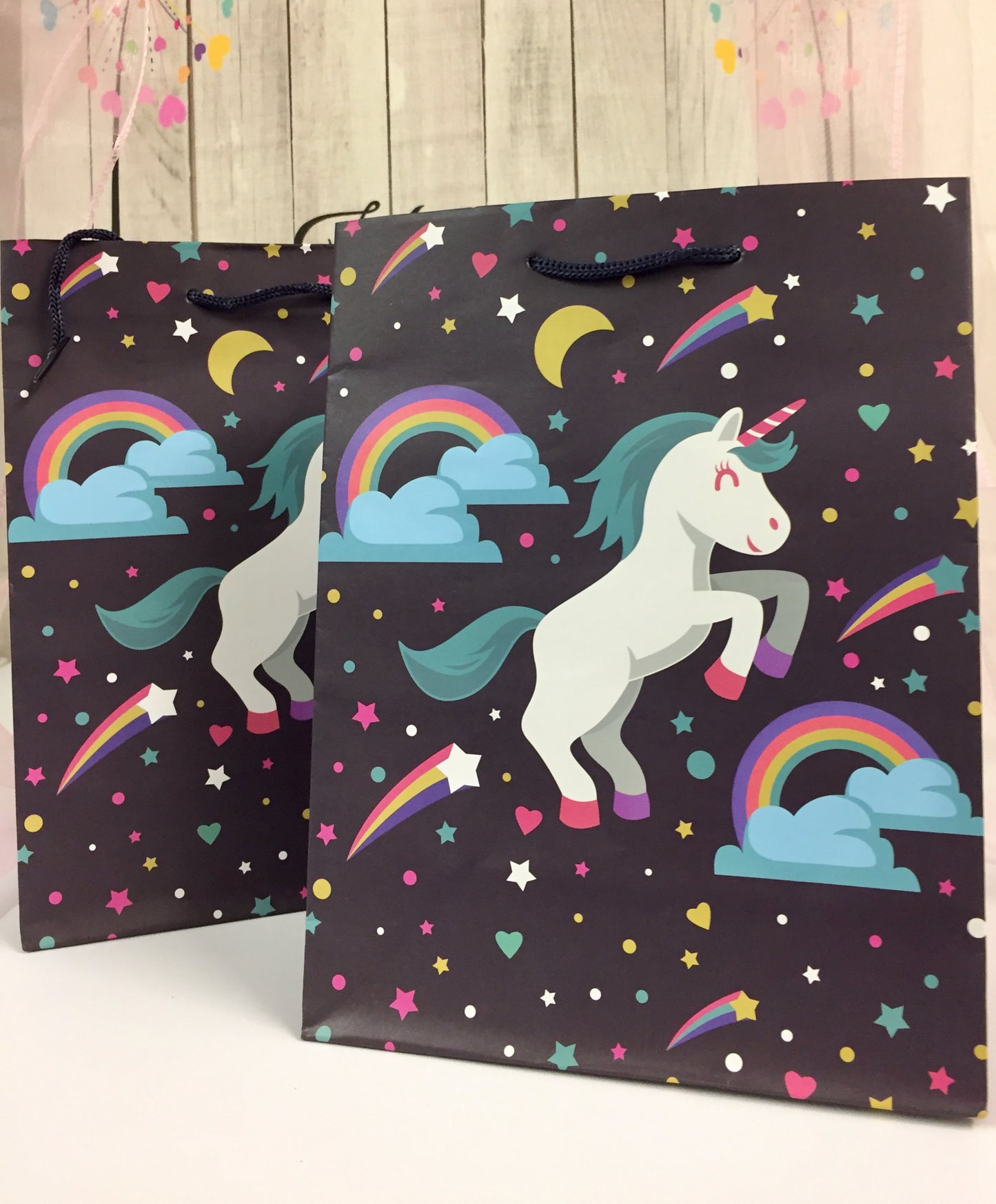 Unicorn Gift Bag - Rainbow Bright