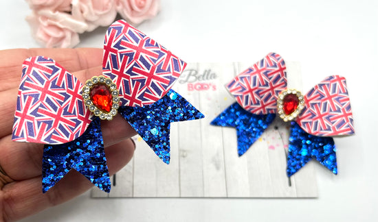 Load image into Gallery viewer, Royal Beauty Hair Bow Set
