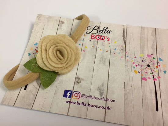 Taupe Rose Baby Band