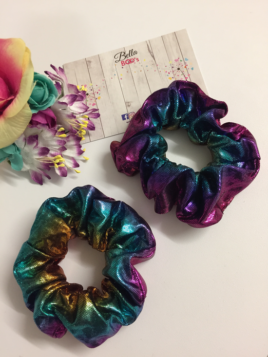 Ombre Scrunchie - Purple/Blue