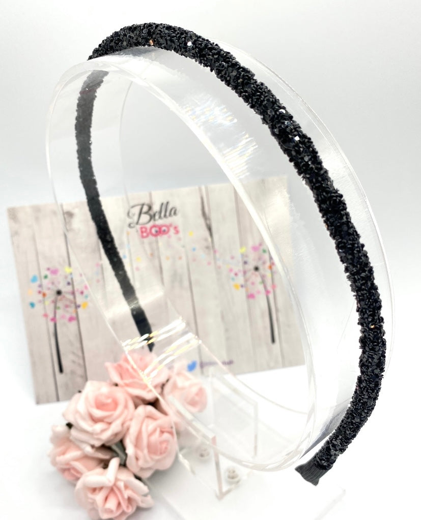 Ultra Glitter Hair Band - Select Your Colour
