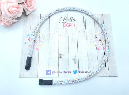 Ultra Glitter Hair Band - Select Your Colour