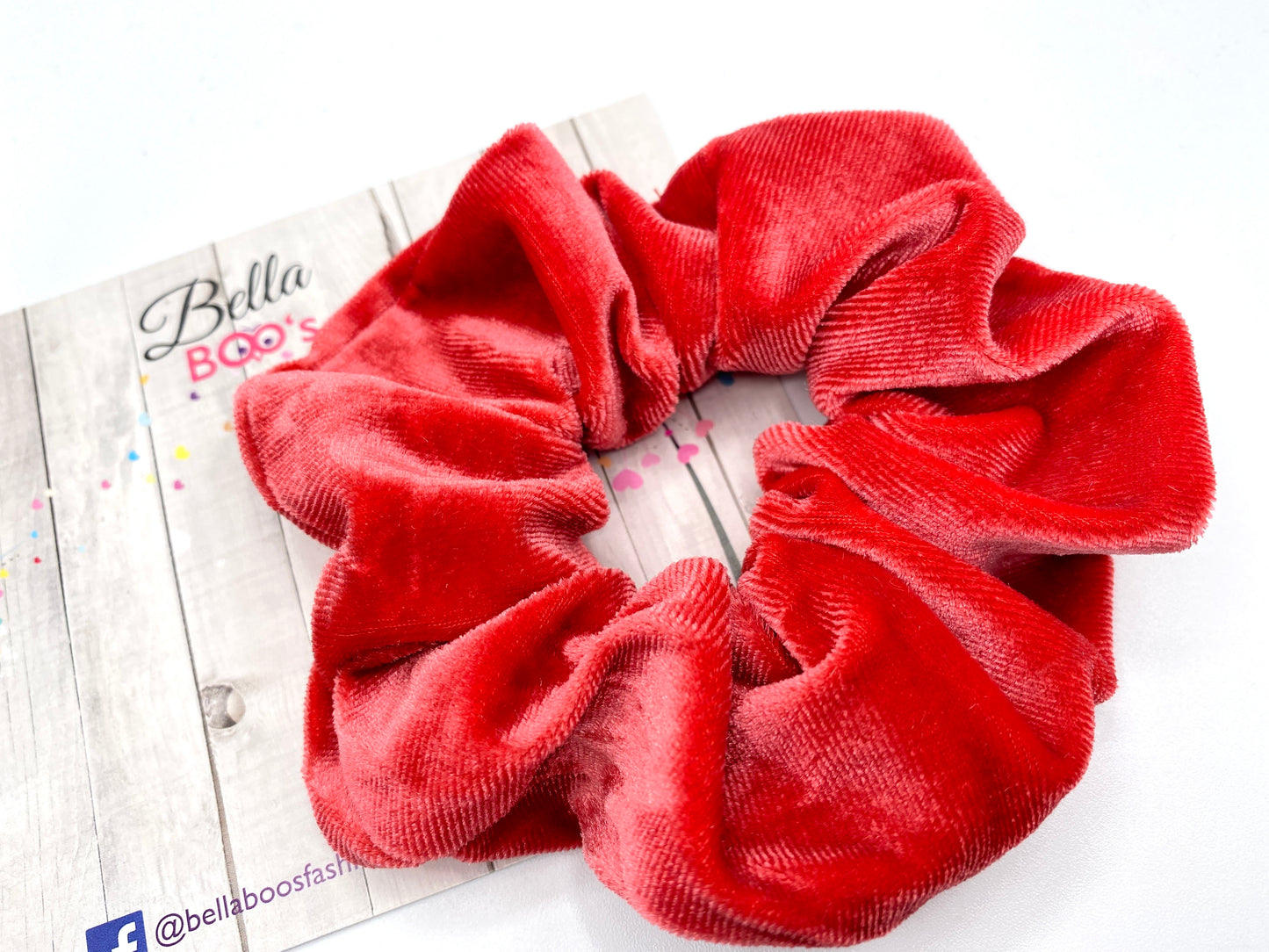 Load image into Gallery viewer, Hair Scrunchie - Velour Love

